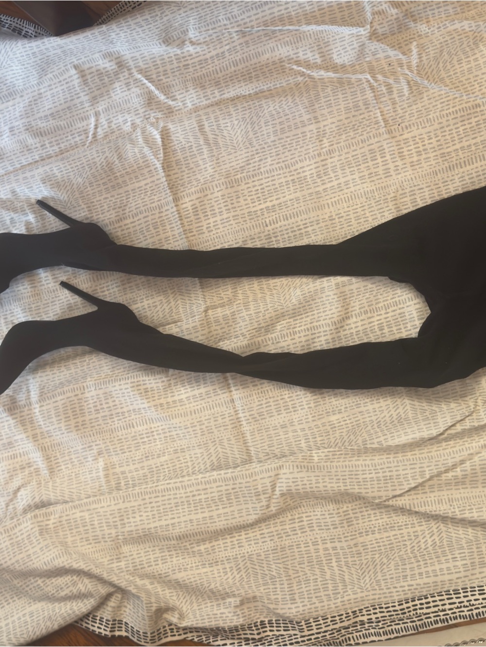 Black Men's Stretch Tights - Classic Fit